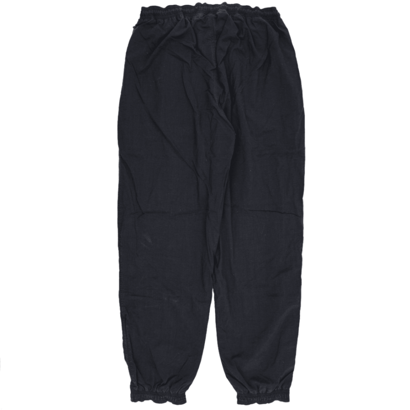 PUMA Black Track Pants XXL Nylon Vintage Men's Clothing 78 cm Inseam