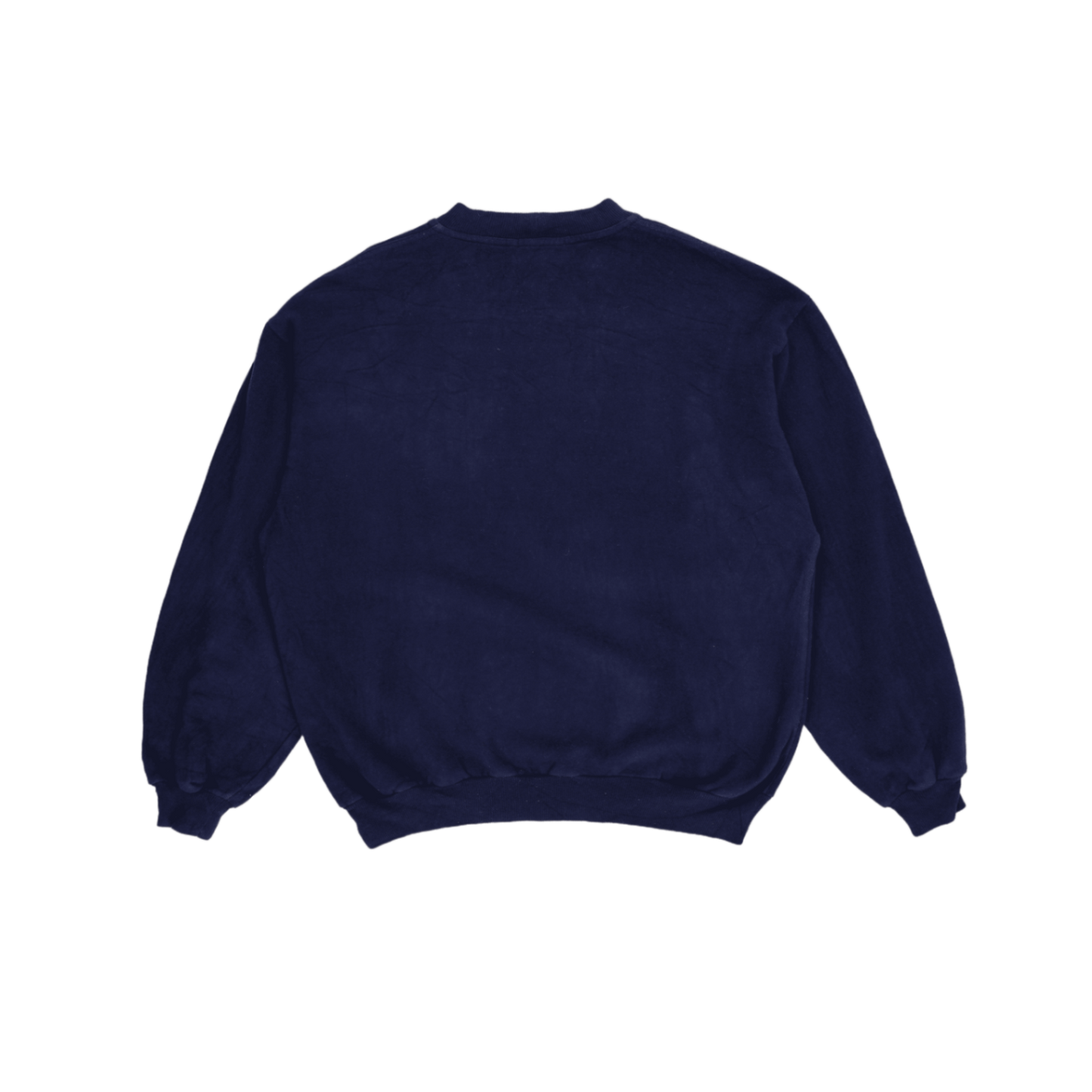 Valentino Studio Open Golf Navy Sweatshirt Large Cotton Crew Neck Pullover Vintage