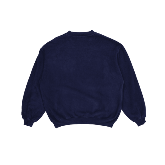 Valentino Studio Open Golf Navy Sweatshirt Large Cotton Crew Neck Pullover Vintage