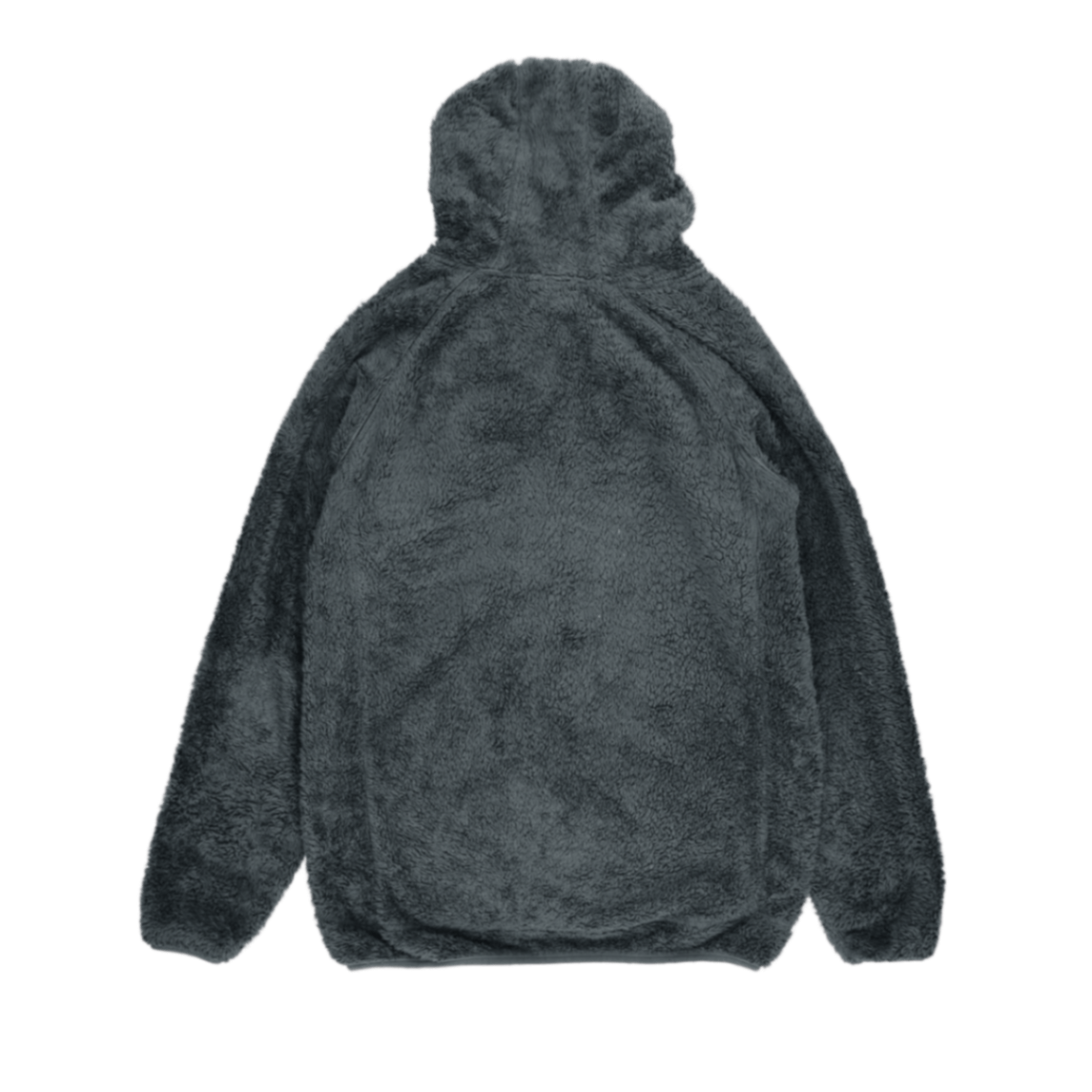 Oakley Full Zip Fleece Hoodie Jacket Grey Large Polyester Mens
