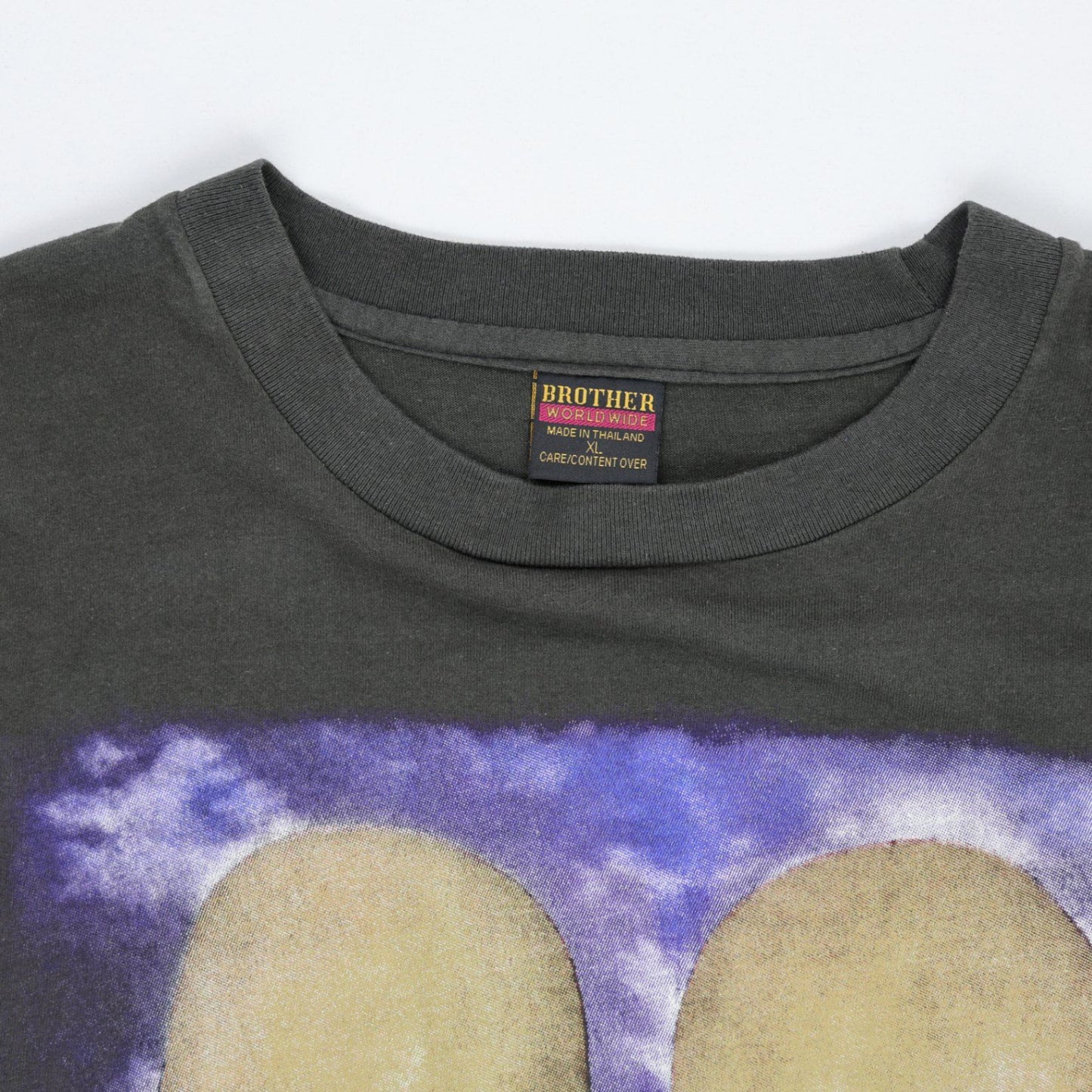 Brother Worldwide Vintage Pink Floyd Division Bell 1994 Tour T-Shirt Black XL Cotton Crew Neck