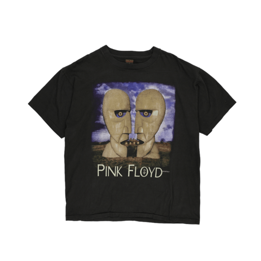 Brother Worldwide Vintage Pink Floyd Division Bell 1994 Tour T-Shirt Black XL Cotton Crew Neck