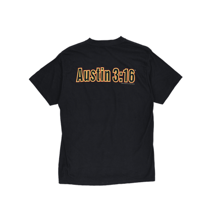 American Flag Men's Black Crew Neck 22 Cm Cotton Size XL