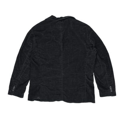 Calvin Klein Jeans Charcoal Blazer Jacket XL Cotton Blend Notched Lapel