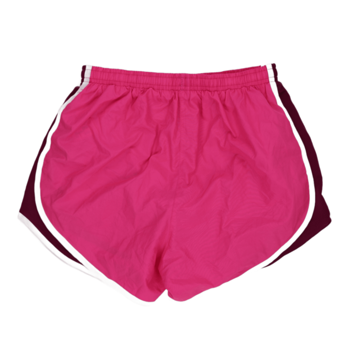 Nike Dri-Fit Pink Running Shorts Women Size Small Polyester 7cm Inseam