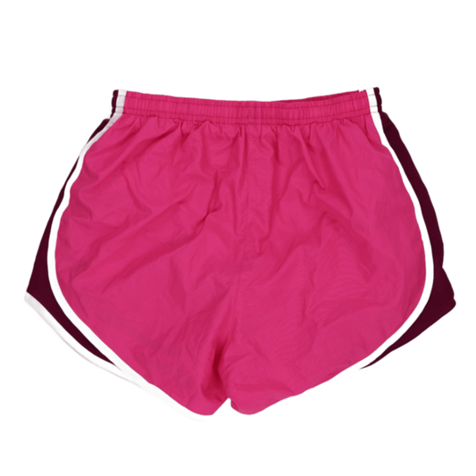 Nike Dri-Fit Pink Running Shorts Women Size Small Polyester 7cm Inseam