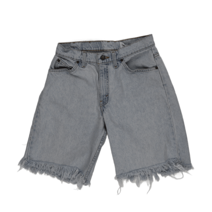Levi's 560 Loose Fit Light Blue Denim Shorts W29 L32 Vintage Cotton