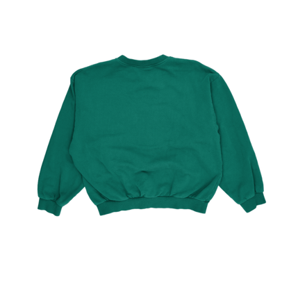 Lacoste Green Crew Neck Sweatshirt Medium Cotton Blend Vintage Men's Clothing