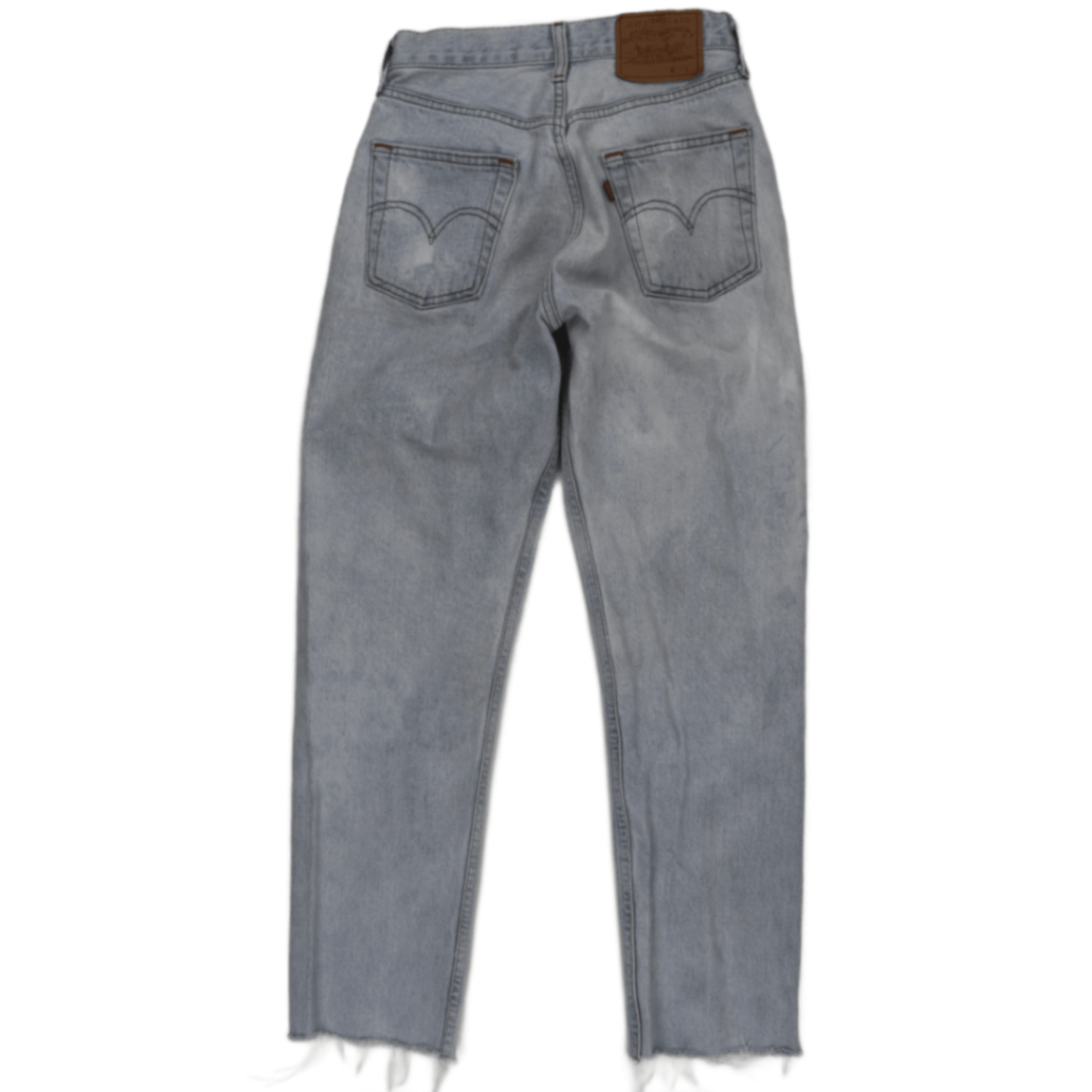 Levi's Light Blue Vintage High Waist Straight Leg Jeans W32 L32 Cotton Denim
