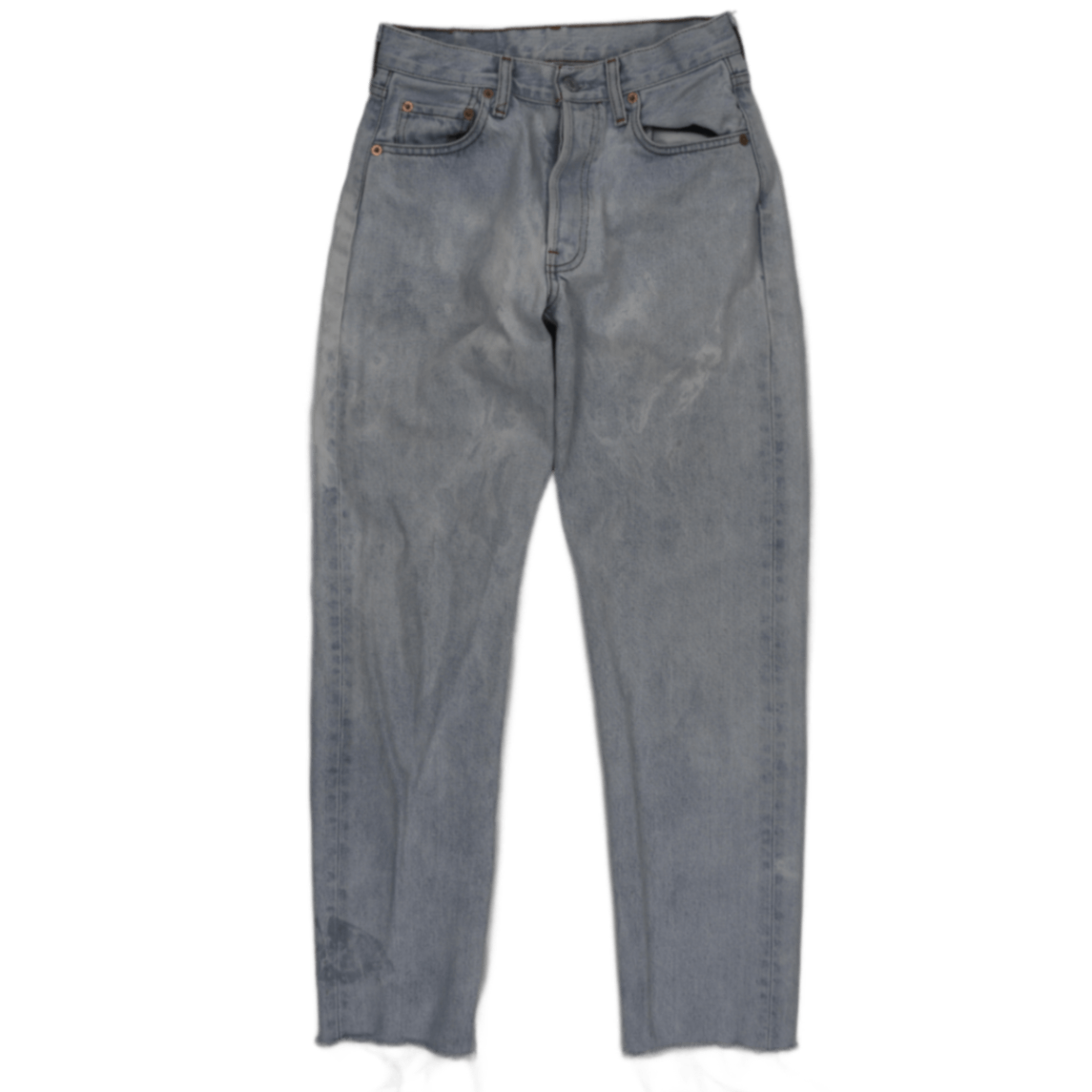 Levi's Light Blue Vintage High Waist Straight Leg Jeans W32 L32 Cotton Denim