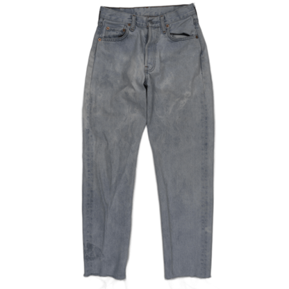 Levi's Light Blue Vintage High Waist Straight Leg Jeans W32 L32 Cotton Denim