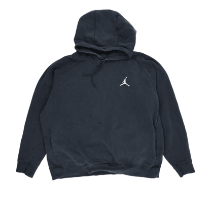 Jordan Brand Navy Blue Pullover Hoodie 2XL Cotton Blend Men's Activewear