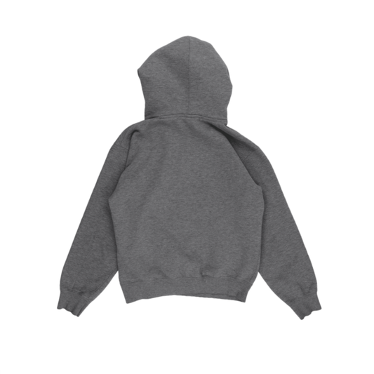 Dickies Pullover Hoodie Grey Small Cotton Blend Unisex Fort Worth Texas Graphic