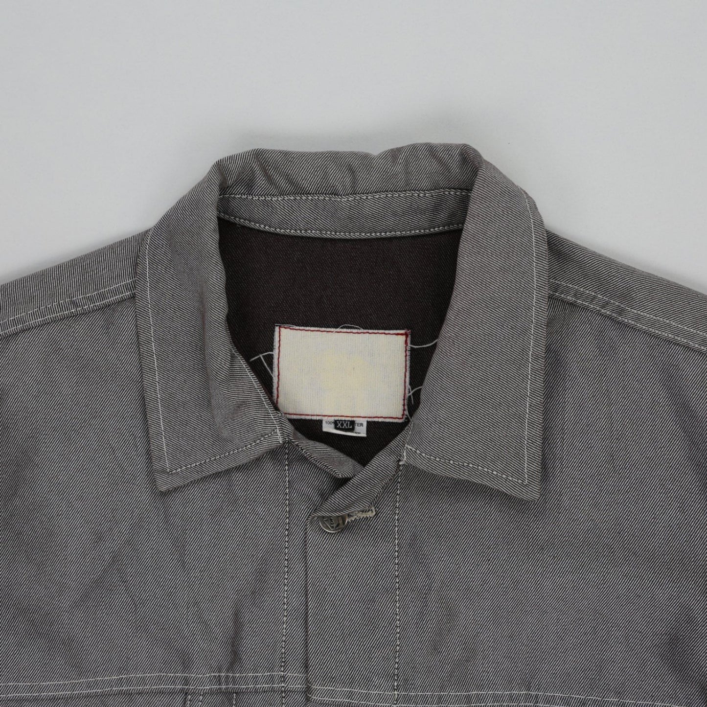 Ecko Unltd Grey Denim Jacket XXL Cotton Vintage Men's Clothing