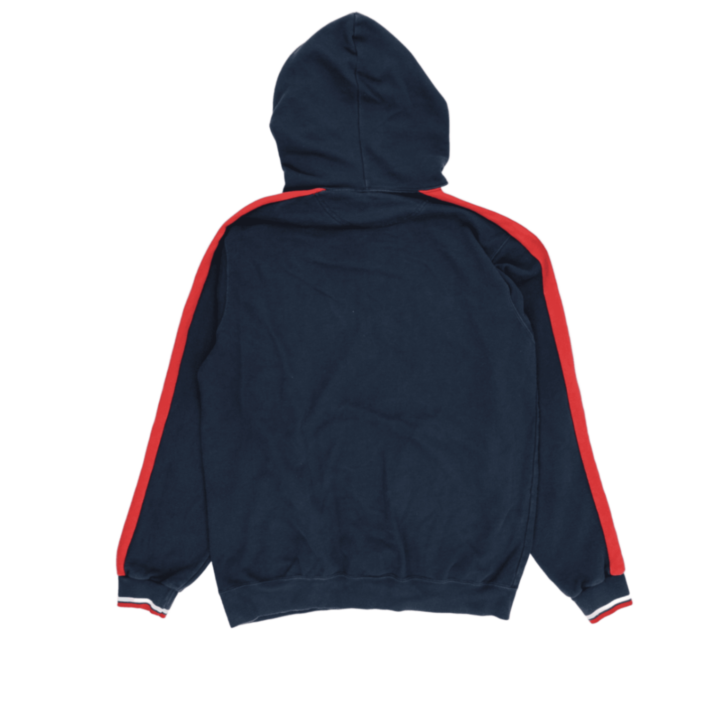 Champion Vintage Navy Blue Overhead Hoodie Large Cotton Hooded Sweatshirt