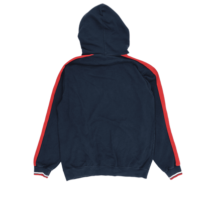 Champion Vintage Navy Blue Overhead Hoodie Large Cotton Hooded Sweatshirt