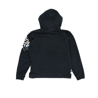 Billabong Black Pullover Hoodie Men's Medium Cotton Blend Vintage