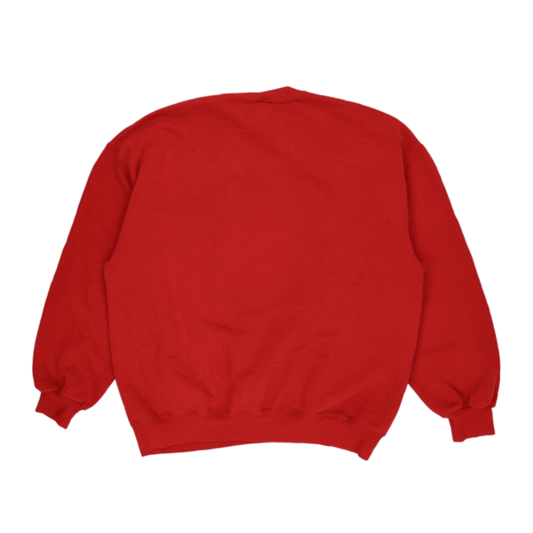 Russell Athletic Bulldogs Vintage Red Sweatshirt XL Cotton Crew Neck