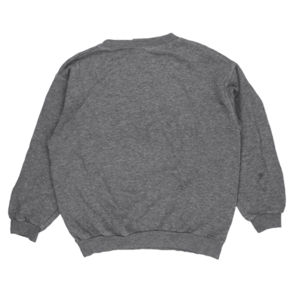 Levi's Classic Grey Crew Neck Sweatshirt Men's Medium Cotton Blend Pullover
