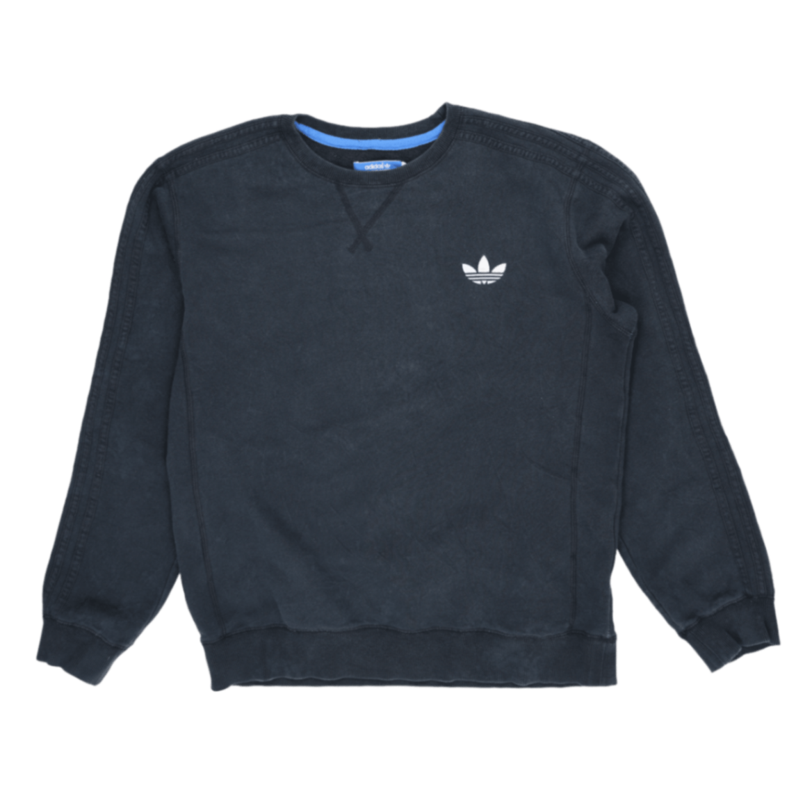 adidas Originals Crew Neck Sweatshirt Black Medium Cotton
