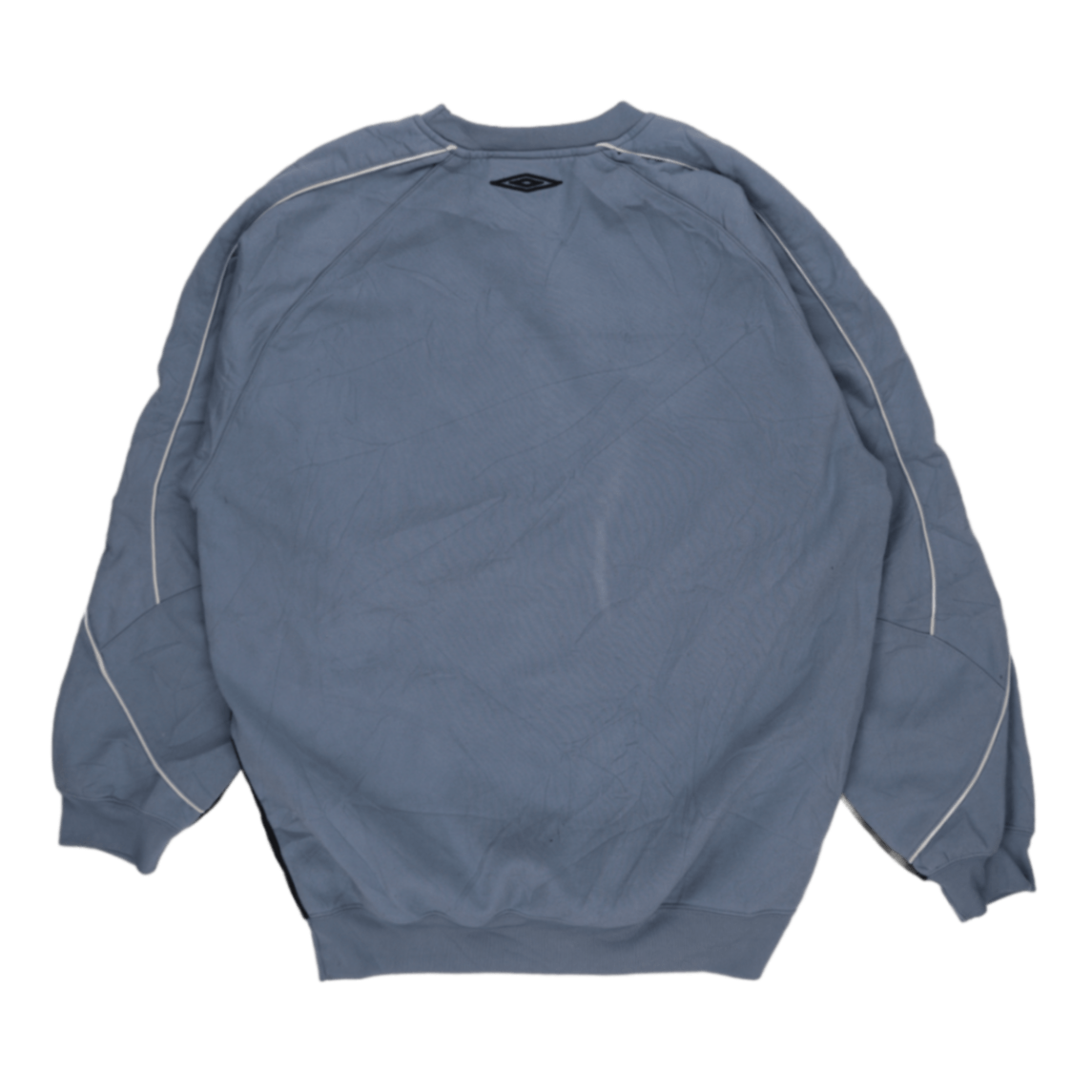 Umbro Vintage Blue Crew Neck Sweatshirt Large Cotton Blend Men's Activewear