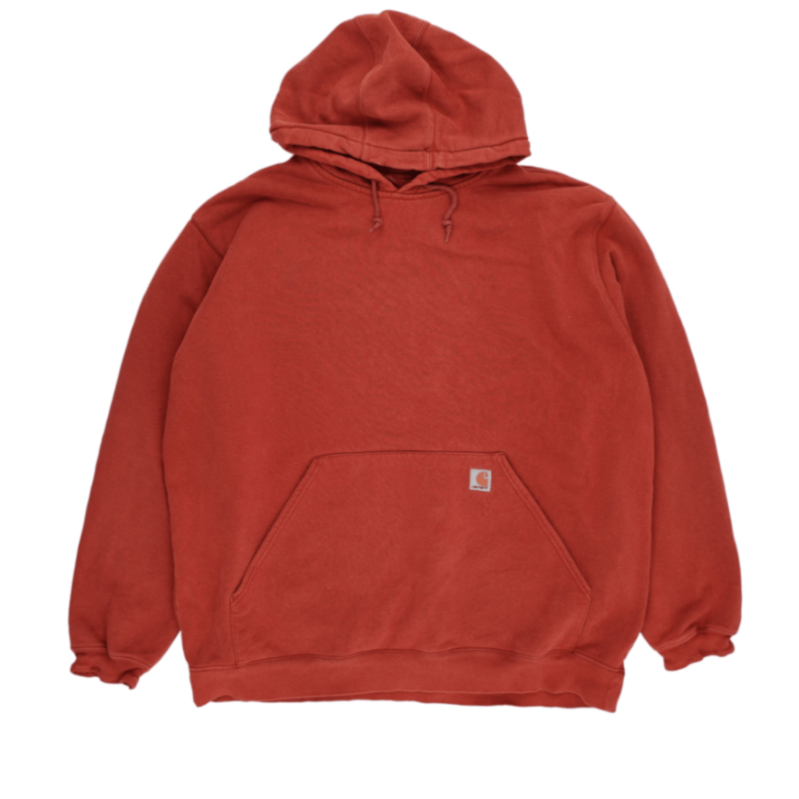 Carhartt Rust Red 3XL Tall Pullover Hoodie 80 Cotton 20 Polyester for Men