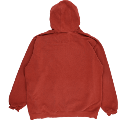 Carhartt Rust Red 3XL Tall Pullover Hoodie 80 Cotton 20 Polyester for Men