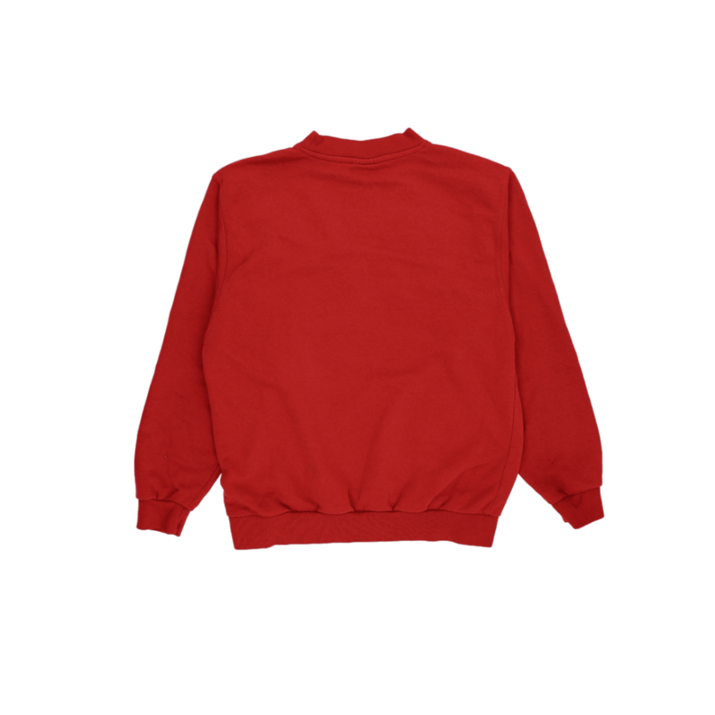 PUMA Red Logo Sweatshirt Unisex Small Vintage Cotton Crew Neck 90s