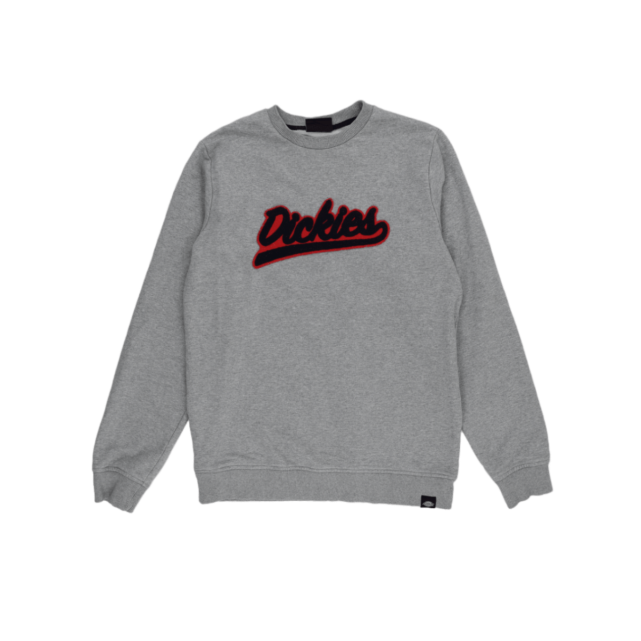 Dickies Grey Crewneck Sweatshirt Unisex Medium Cotton Blend Pullover Vintage