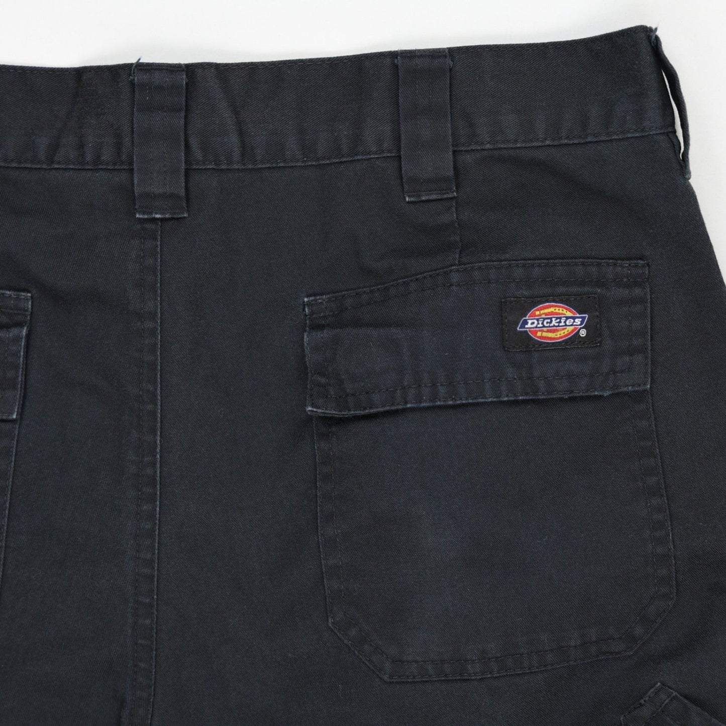 Dickies Black Cargo Trousers 32W 32 Inseam 65 Polyester 35 Cotton