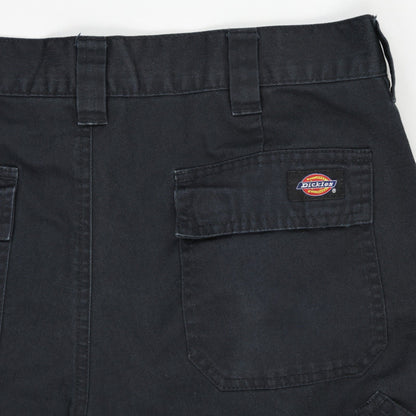 Dickies Black Cargo Trousers 32W 32 Inseam 65 Polyester 35 Cotton