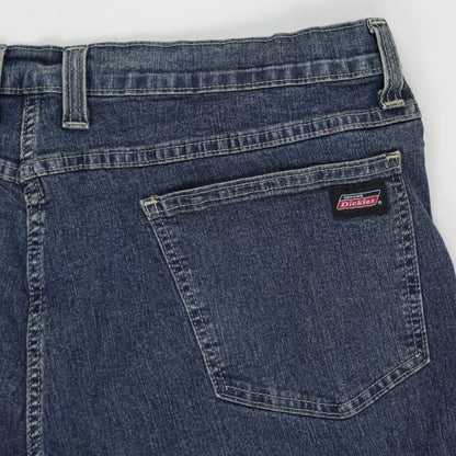Dickies Carpenter Shorts Blue 36 in Cotton Denim