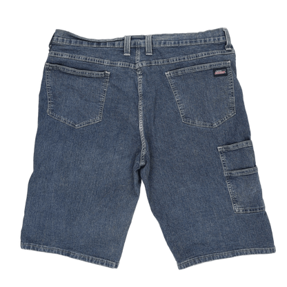 Dickies Carpenter Shorts Blue 36 in Cotton Denim