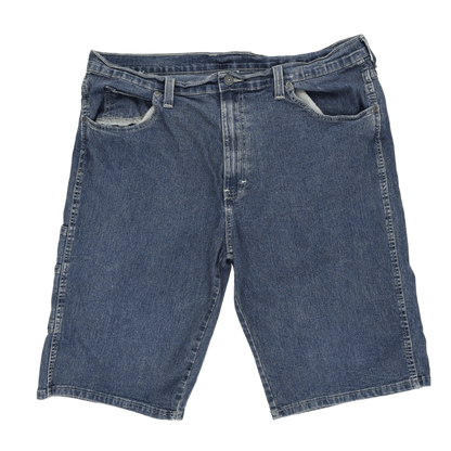 Dickies Carpenter Shorts Blue 36 in Cotton Denim
