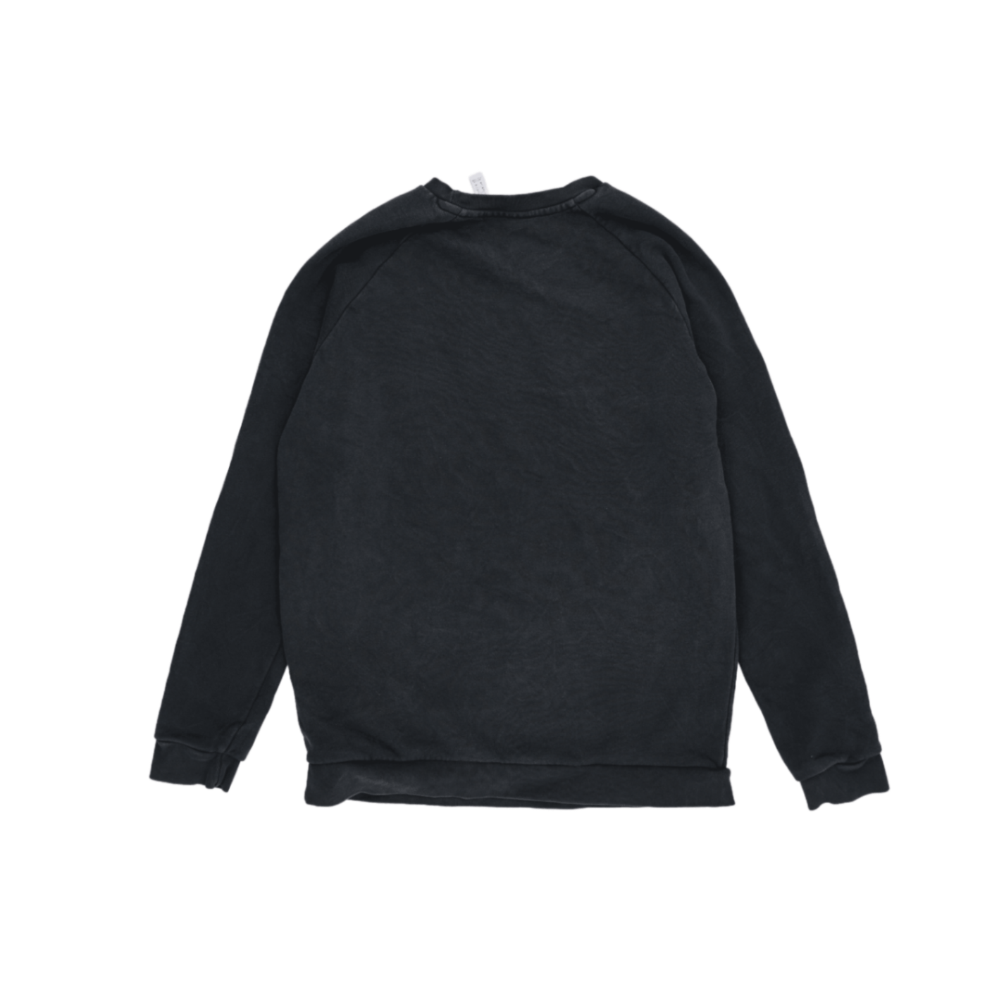Adidas Originals Primegreen Black Crew Neck Sweatshirt Large Polyester Blend