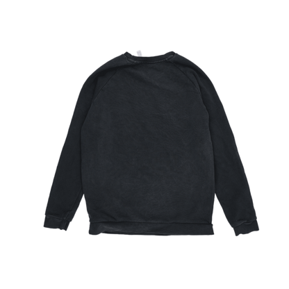 Adidas Originals Primegreen Black Crew Neck Sweatshirt Large Polyester Blend