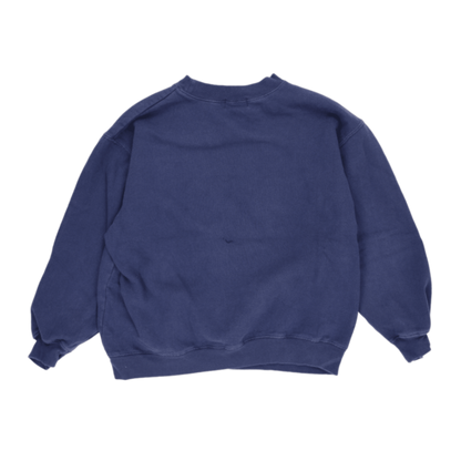 Guess Vintage Blue Crew Neck Sweatshirt Men's Size Large Cotton Blend