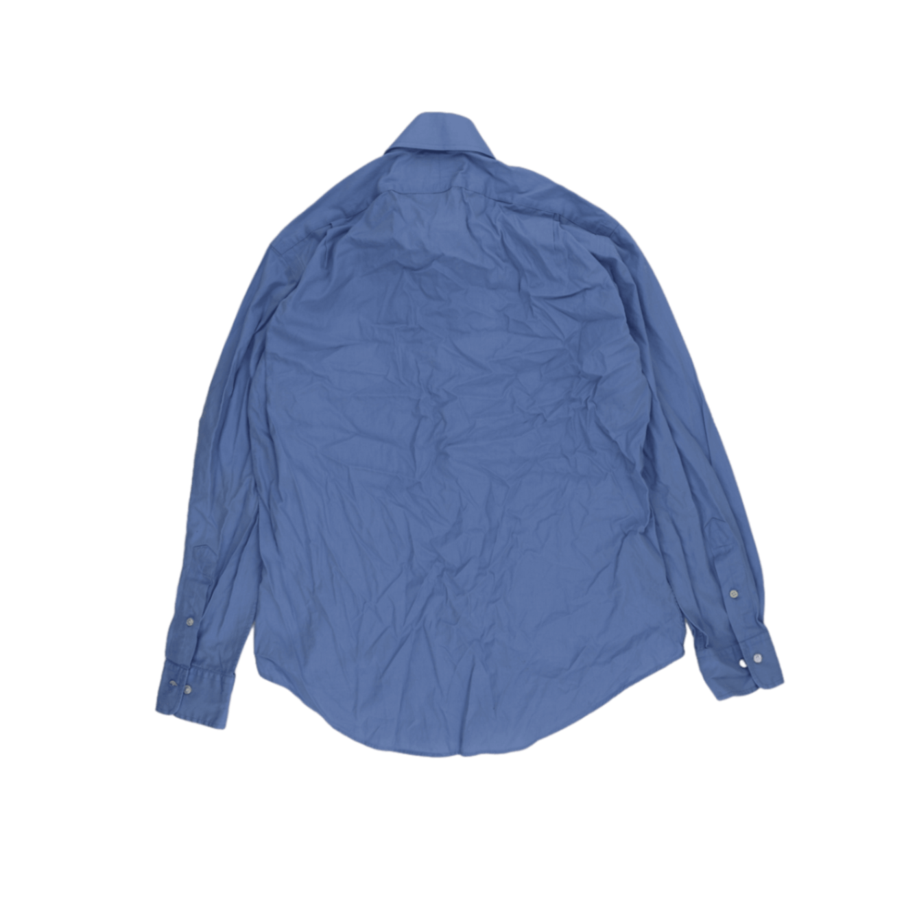 Polo Ralph Lauren Regent Custom Fit Blue Long Sleeve Button Down Shirt Large Cotton