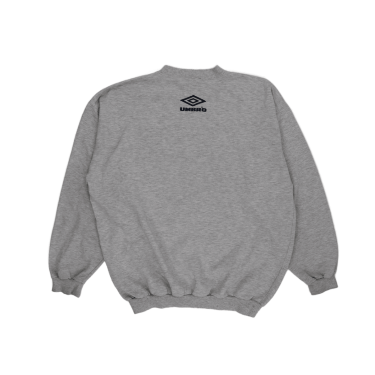 Umbro Vintage Grey Crew Neck Sweatshirt XL Cotton Blend Men's Activewear