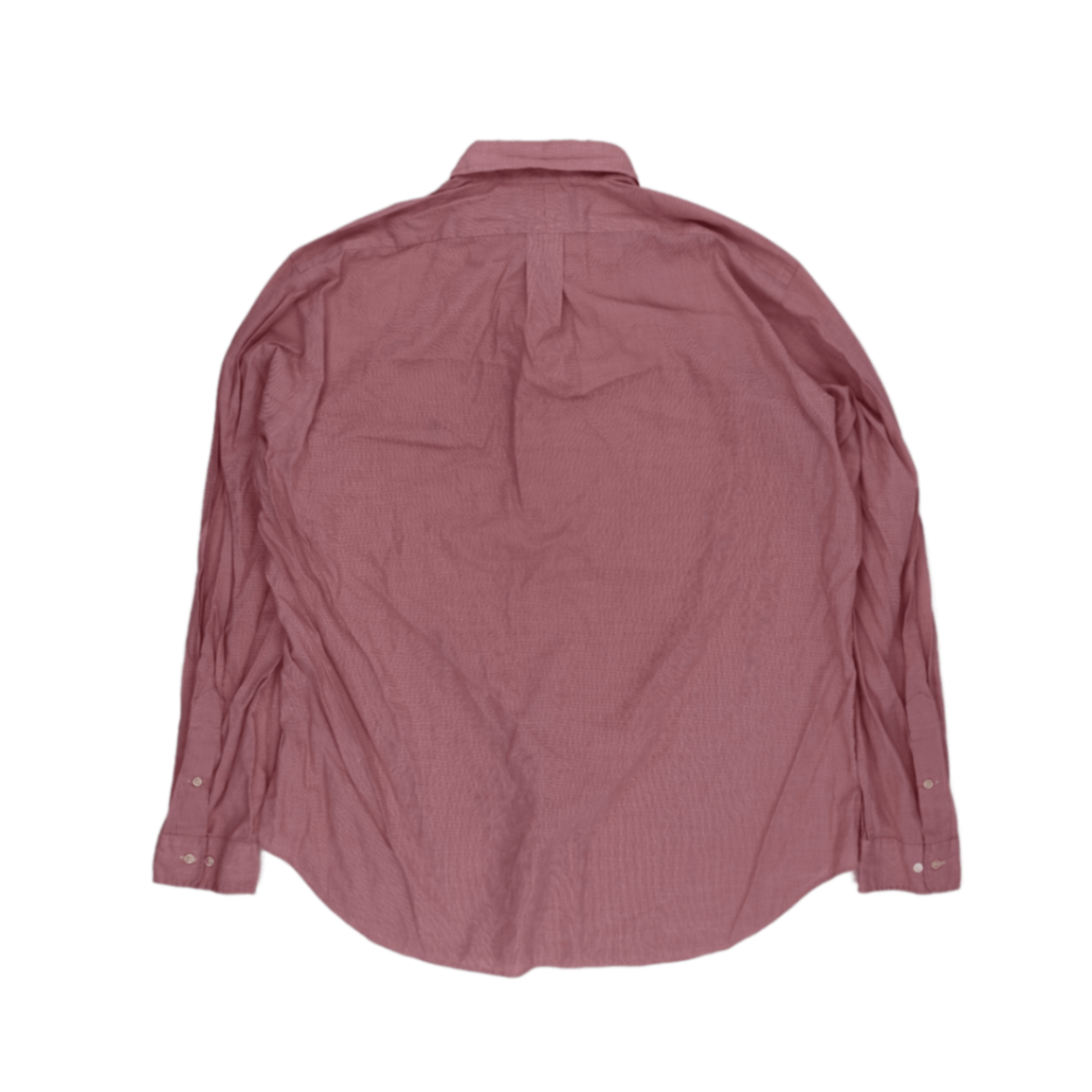 Ralph Lauren Pink Cotton Oxford Long Sleeve Shirt Size L