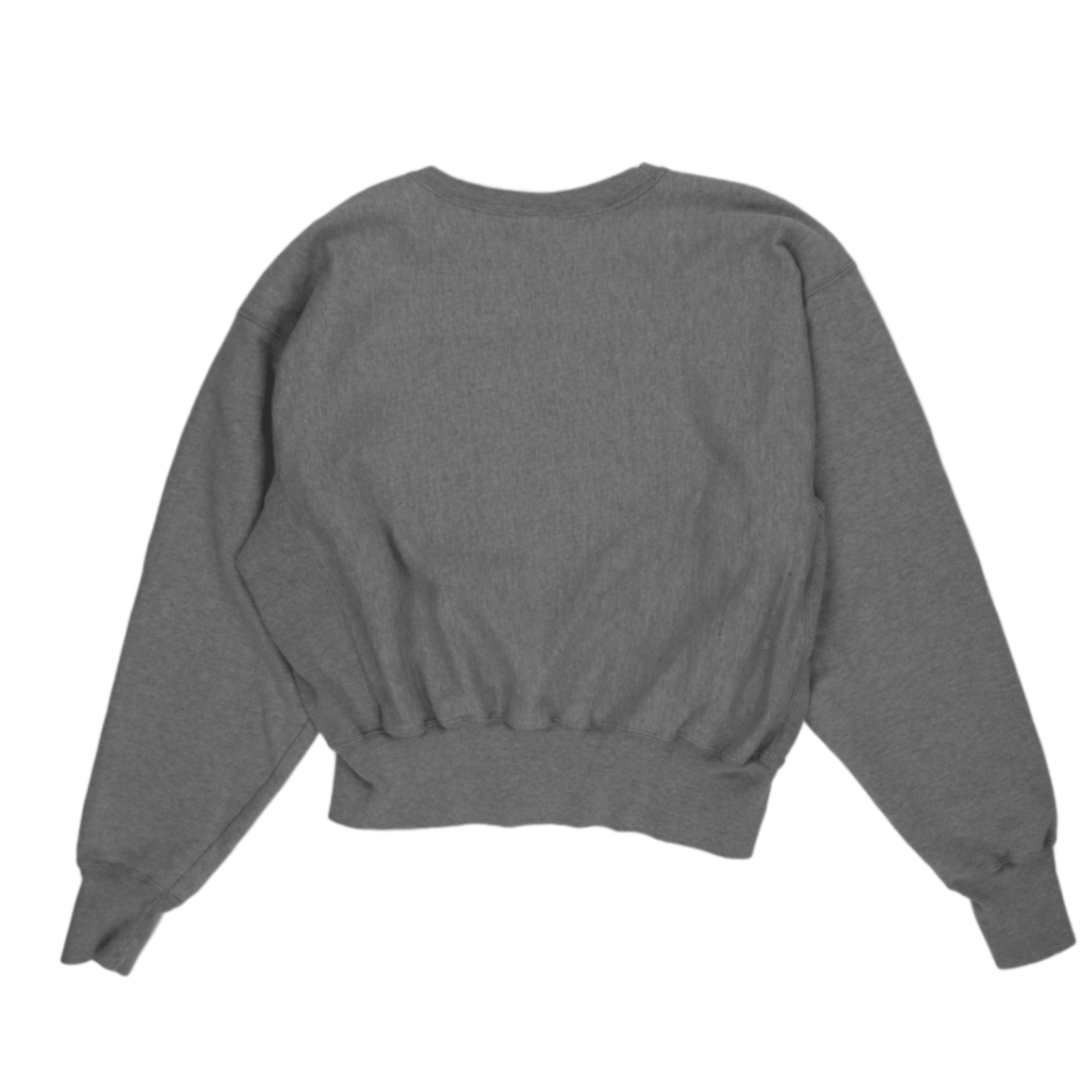 Champion Reverse Weave Grey Crewneck Sweatshirt Large Cotton Blend Vintage