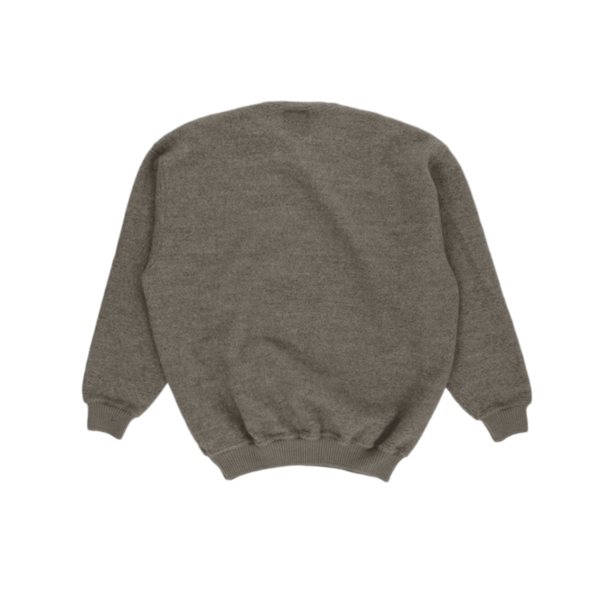 PROJECT by Setball Vintage Grey Wool Blend Crew Neck Sweatshirt Unisex Size M